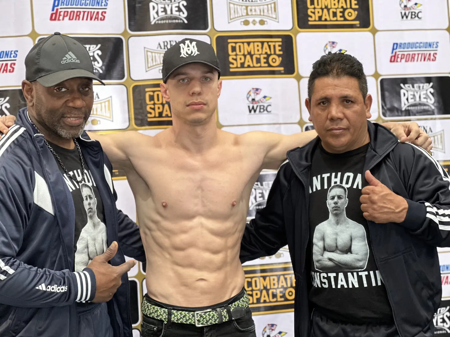 Constantino as a Pro boxer