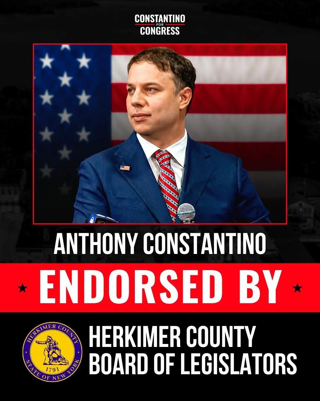 Herkimer County legislature unanimously endorses Anthony Constantino for Congress | Constantino for Congress